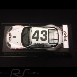 Porsche 911 typ 996 GT3 RS Daytona 2001 n° 43 1/43 Minichamps 400016943