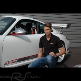 Porsche Motorsport Polo-shirt schwarz Porsche WAP802LFMS - Herren