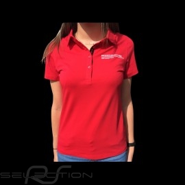 Porsche Motorsport Polo shirt red Porsche WAP804LFMS - women
