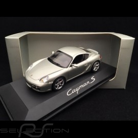 Porsche Cayman S 987 silbergrau 2005 1/43 Schuco WAP02030016