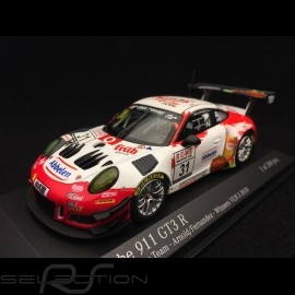 Porsche 911 GT3 R typ 991 n° 31 Frikadelli Racing Team Vainqueur VLN 3 Nürburgring 2018 1/43 Minichamps 413186791