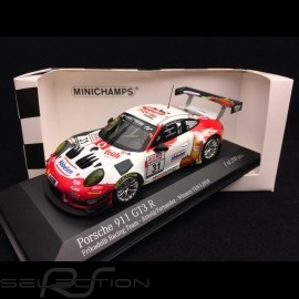 Porsche 911 GT3 R typ 991 n° 31 Frikadelli Racing Team Vainqueur VLN 3 Nürburgring 2018 1/43 Minichamps 413186791