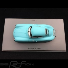 Porsche type 64 n° 7 Salzburg Liefering Autobahn 1952 Otto Mathé 1/43 Spark B1057