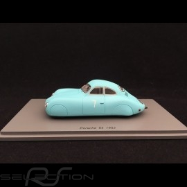 Porsche type 64 n° 7 Salzburg Liefering Autobahn 1952 Otto Mathé 1/43 Spark B1057