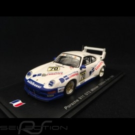 Porsche 911 Type 993 GT2 Sieger 1000km Paris 1995 n° 70 1/43 Spark SF130