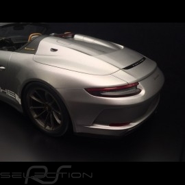 Porsche 911 Speedster 991 Heritage Design package n° 70 gray metal 2019 1/12 Spark WAP0231960K