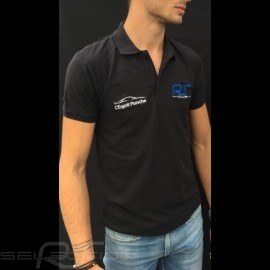 Men's black polo RS Club