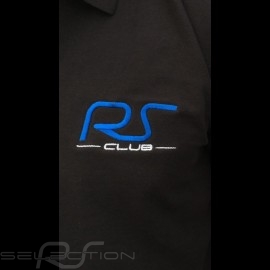 Men's black polo RS Club