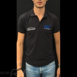 Men's black polo RS Club