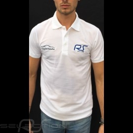 Men's white polo RS Club