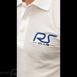 Men's white polo RS Club