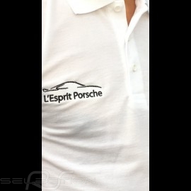 Men's white polo RS Club