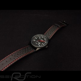 Porsche 911 300 km/h speedometer Watch black case / black dial / white numbers