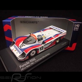 Porsche 956 L Le Mans 1986 n° 12 Kremer 1/43 Minichamps 430866512