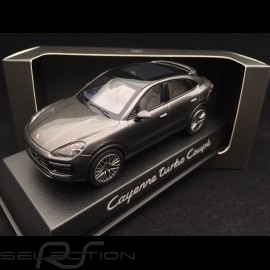 Porsche Cayenne turbo coupé 2019 quartz grey 1/43 Norev WAP0203160K