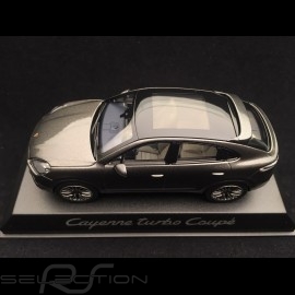 Porsche Cayenne turbo coupé 2019 quartz grey 1/43 Norev WAP0203160K