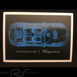 Porsche Taycan Collector T-shirt Collector box Edition n° 16 WAP608LTYC - Unisex