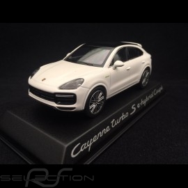 Porsche Cayenne turbo S e-hybrid Coupé 2019 carrara weiß 1/43 Norev WAP0203210K
