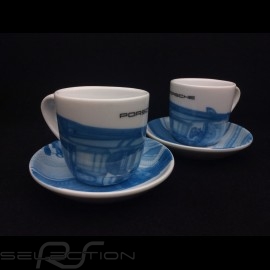 Porsche Taycan Collection Set von 2 expresso tasse Limited Edition 2019 WAP0506010LTYC