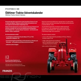 1962 Porsche Master 419 Tractor Advent calendar Red 1/43 MAP09600519