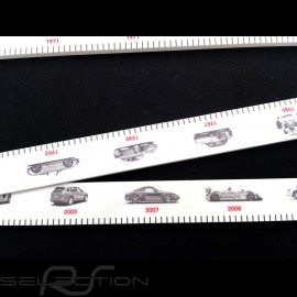 Porsche Meterstick 70 years evolution 1948 - 2018 Porsche Design MAP01041019