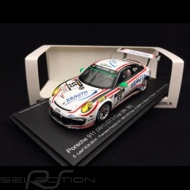 Porsche 911 type 991 GT3 Cup n° 55 Manthey Racing Lauf VLN 2014 1/43 Spark SAM251