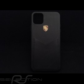 Porsche Hard case for iPhone 11 black leather WAP0300090LLTH