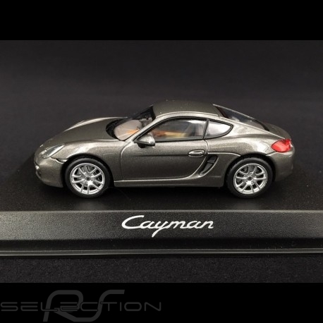 Porsche Cayman 981 2013 grey 1/43 Norev WAP0200300D - Elfershop