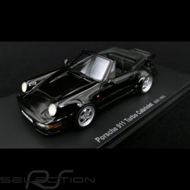 Porsche 911 typ 964 Turbo Cabriolet 1993 Schwarz 1/43 Autocult 60031