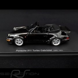 Porsche 911 typ 964 Turbo Cabriolet 1993 Schwarz 1/43 Autocult 60031