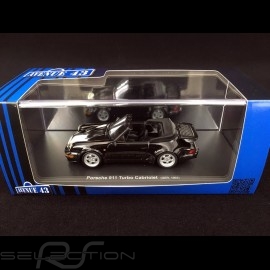 Porsche 911 type 964 Turbo Cabriolet 1993 Black 1/43 Autocult 60031