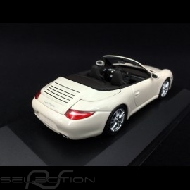 Porsche 911 type 997 Carrera Cabriolet 2009 Mk II creme / Cocoa 1/43 Minichamps WAP02001118
