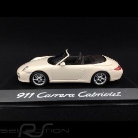 Porsche 911 type 997 Carrera Cabriolet 2009 Mk II creme / Cocoa 1/43 Minichamps WAP02001118