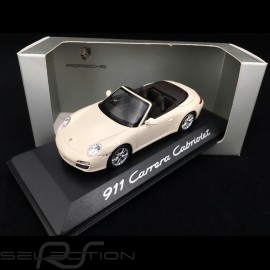 Porsche 911 type 997 Carrera Cabriolet 2009 Mk II creme / Cocoa 1/43 Minichamps WAP02001118