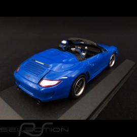 Porsche 911 typ 997 Speedster 2011 blau 1/43 Minichamps WAP0200090B