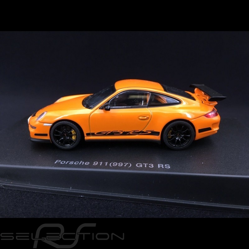Porsche 911 type 997 GT3 RS 3.6 2007 mk I Orange 1/43 Autoart 57911