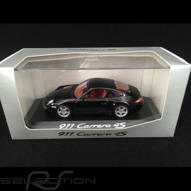 Porsche 911 typ 997 Carrera 4S Coupé schwarz 1/43 Minichamps WAP02010116