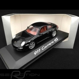 Porsche 911 type 997 Carrera 4S Coupé black 1/43 Minichamps WAP02010116