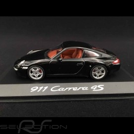 Porsche 911 typ 997 Carrera 4S Coupé schwarz 1/43 Minichamps WAP02010116