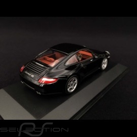 Porsche 911 type 997 Carrera 4S Coupé black 1/43 Minichamps WAP02010116