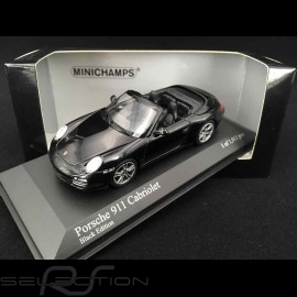 Porsche 911 type 997 Carrera Cabriolet Mk 2 2011 Black Edition black 1/43 Minichamps 400066434