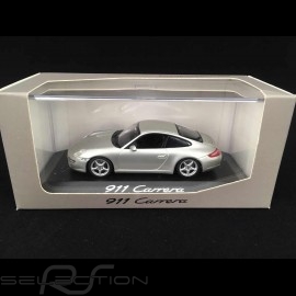 Porsche 911 Carrera typ 997 Mk 1 2005 grau 1/43 Minichamps WAP02011415