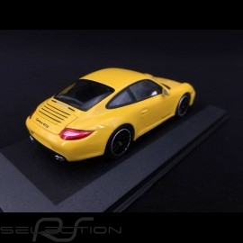 Porsche 997 Carrera GTS Mk 2 2011 gelb 1/43 Minichamps 410060120