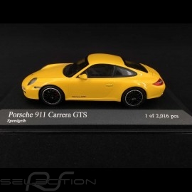 Porsche 997 Carrera GTS Mk 2 2011 gelb 1/43 Minichamps 410060120