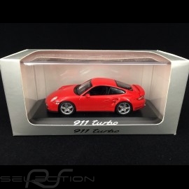 Porsche 997 Turbo 3.6 mk 1 2007 Guards red 1/43 Minichamps WAP02013116