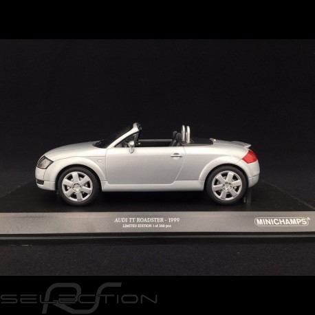 Audi TT Roadster 1999 silver grey 1/18 Minichamps 155017031