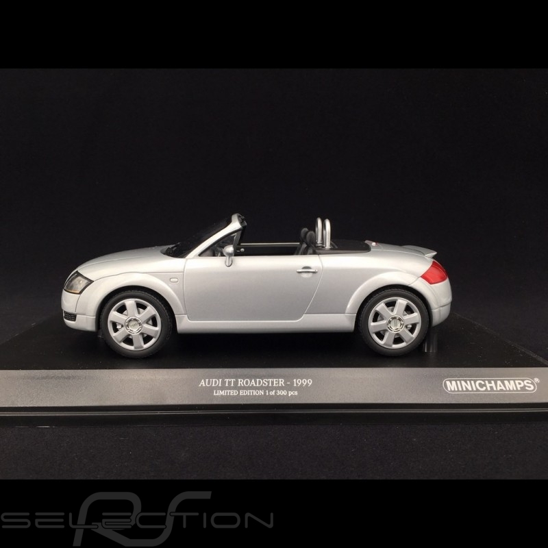 Audi TT Roadster 1999 silver grey 1/18 Minichamps 155017031