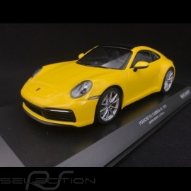 Porsche 911 typ 992 Carrera 4S 2019 speedgelb 1/18 Minichamps 155067320