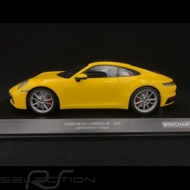 Porsche 911 typ 992 Carrera 4S 2019 speedgelb 1/18 Minichamps 155067320