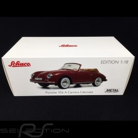 Porsche 356 A Carrera Cabriolet ruby rot 1/18 Schuco 450031600